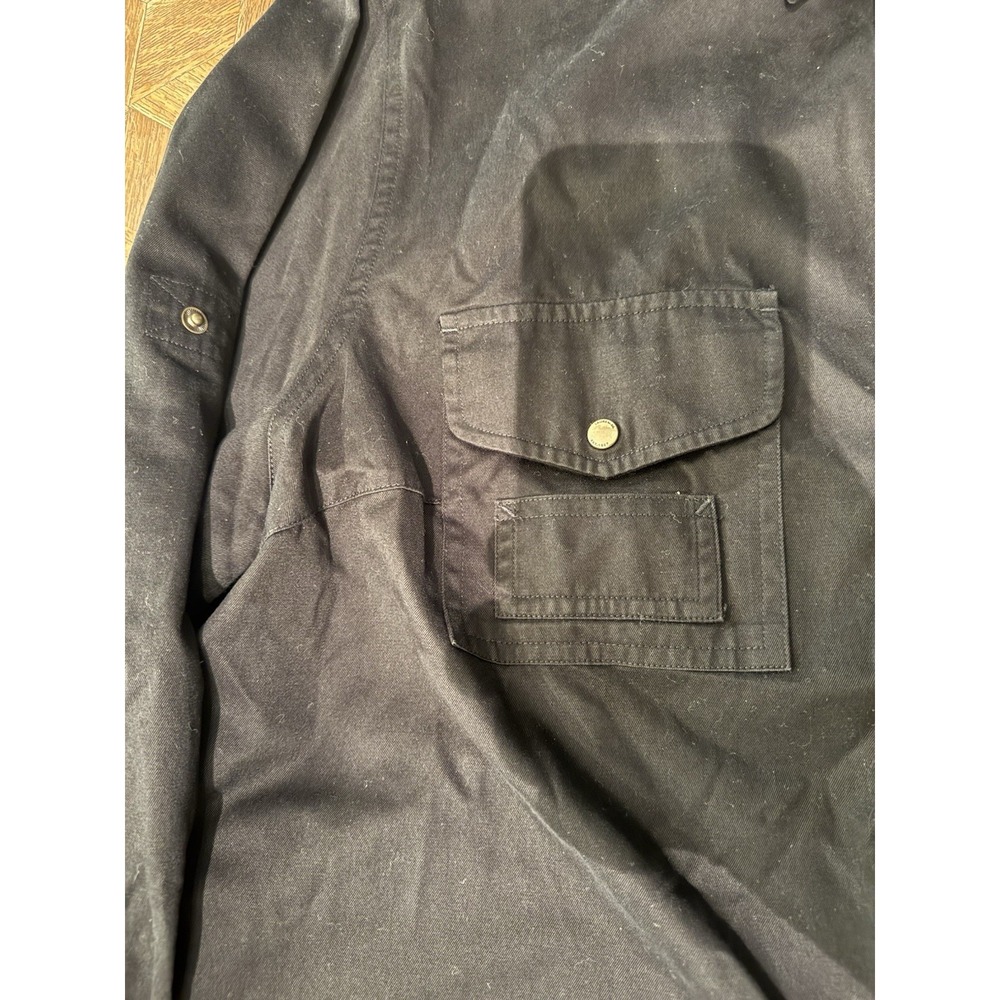 Vintage Lauren Ralph Lauren Dress safari outfit denim black 18W Long Dress - Picture 5 of 9